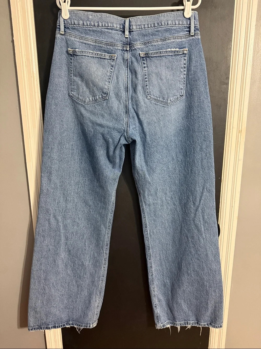 LOFT High Rise The Wise Leg Mid Wash Size: 30/10 Inseam: 30” - Picture 2 of 8